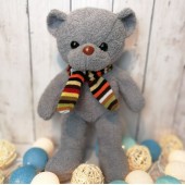 Teddy Bear in Grey 10 Inches