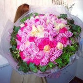 99 Rose Bouquet Love You Forever 