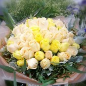 50 Stems Mix Color Roses Bouquet