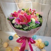 Lily Gerberas Bouquet