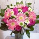 Gerberas, Roses in Vase