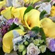 10pcs Yellow Calla Lily Bouquet