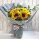 5pcs Sun Flowers Valentines Bouquet