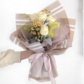 3 Rose Simple Bouquet