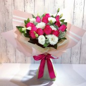 12pcs Roses Bouquet (Color at Your Choice) Grand size