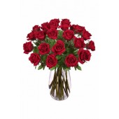 24 Long Stem Roses Bouquet